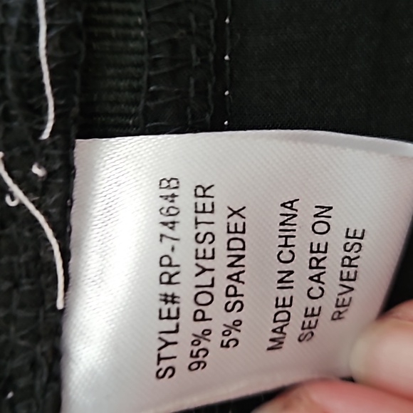 Uniq Strapless Jumpsuit, Black with Side Stripes,Large, Back Zipper, NWT - Picture 7 of 14